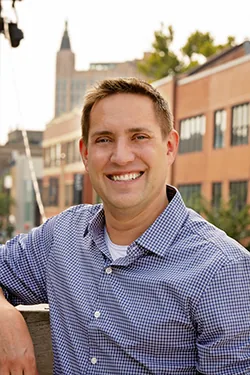 Brian Gaden outdoors in Chicago